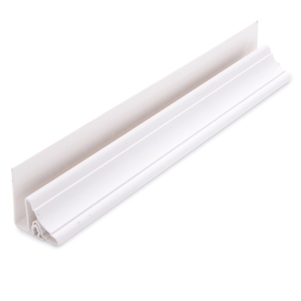 1 Part Edge Trim 10mm x 2.7m White Wall and Ceiling Panels