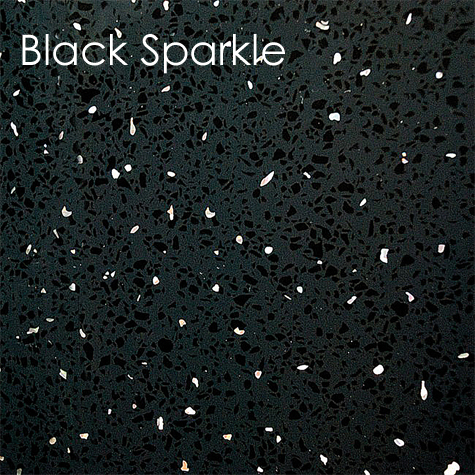 Neptune Black Sparkle Wall Panel