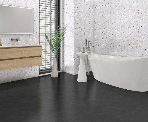 Neptune White Sparkle Bathroom Panel