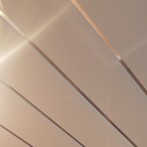Neptune White Chrome Ceiling Panel (2.6Mtr)