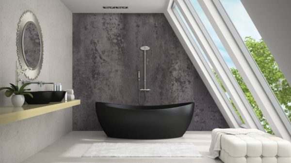 Neptune 1000 Mega Retro Metallic Bathroom Panel (1Mtr)