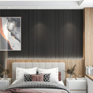Ebony Acoustic Bathroom Paneling